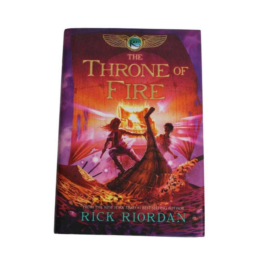 The Throne of Fire (The Kane Chronicles, Book 2) Hardcover